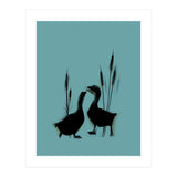 Geese lovers (Print Only) thumbnail