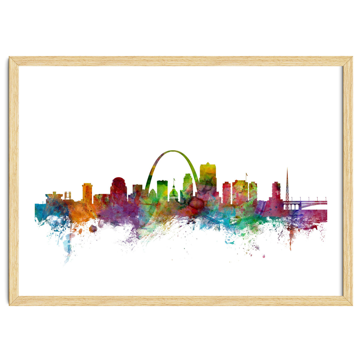 St Louis Missouri Skyline