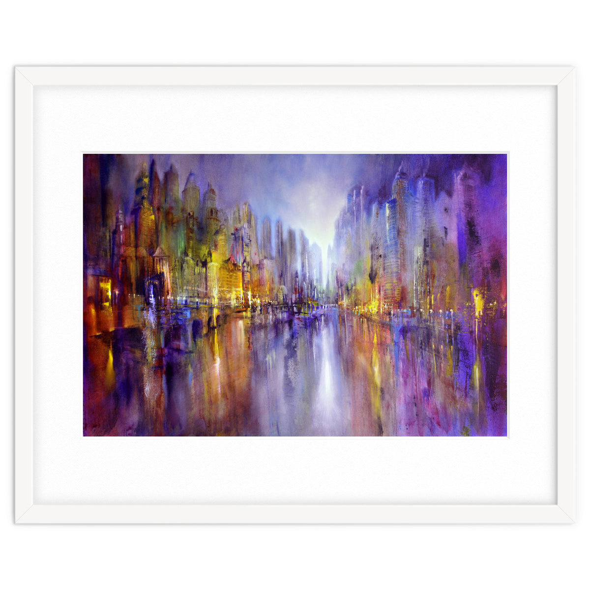 Stadt Am Fluss - city on the riverside