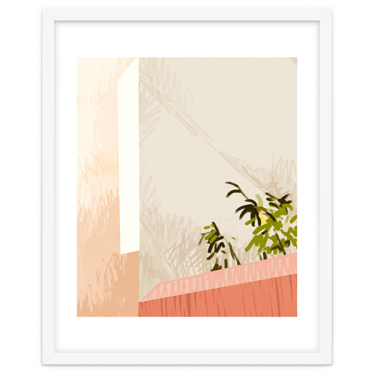 Lazy Afternoon #Abstract Digital Plants Grow