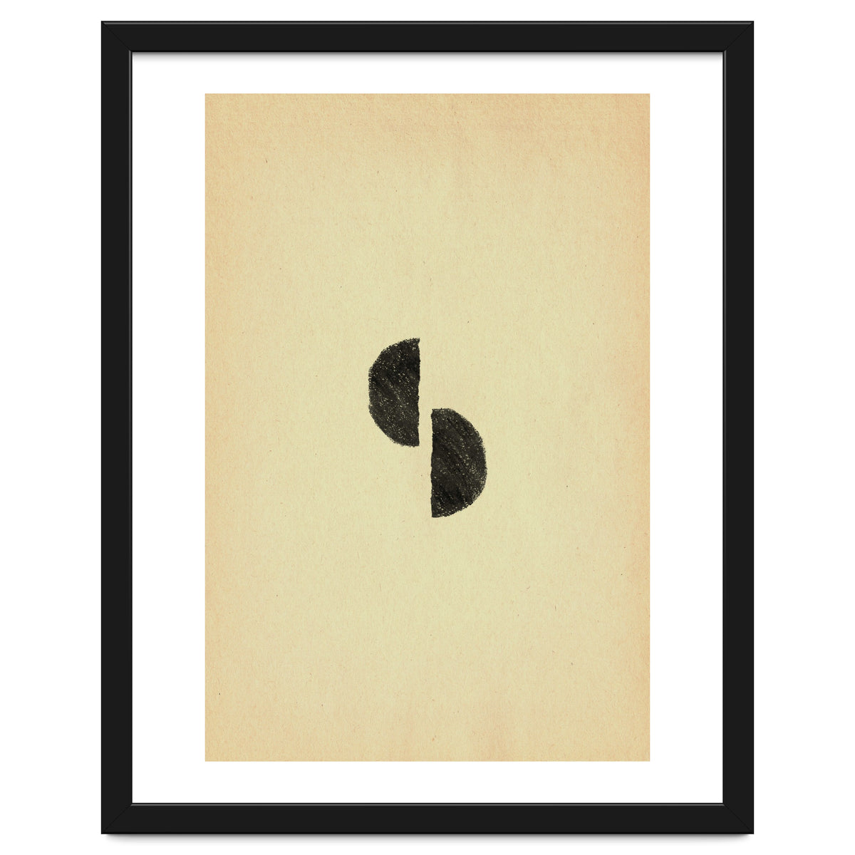 Abstract mid-century modern shapes