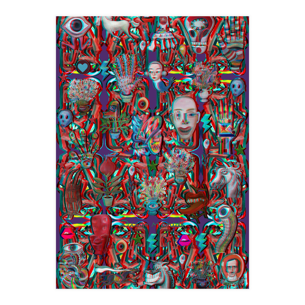 Formas 14 34 3d And Pop 3 (Print Only)