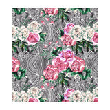 Flowery on linear mosaic (Print Only) thumbnail