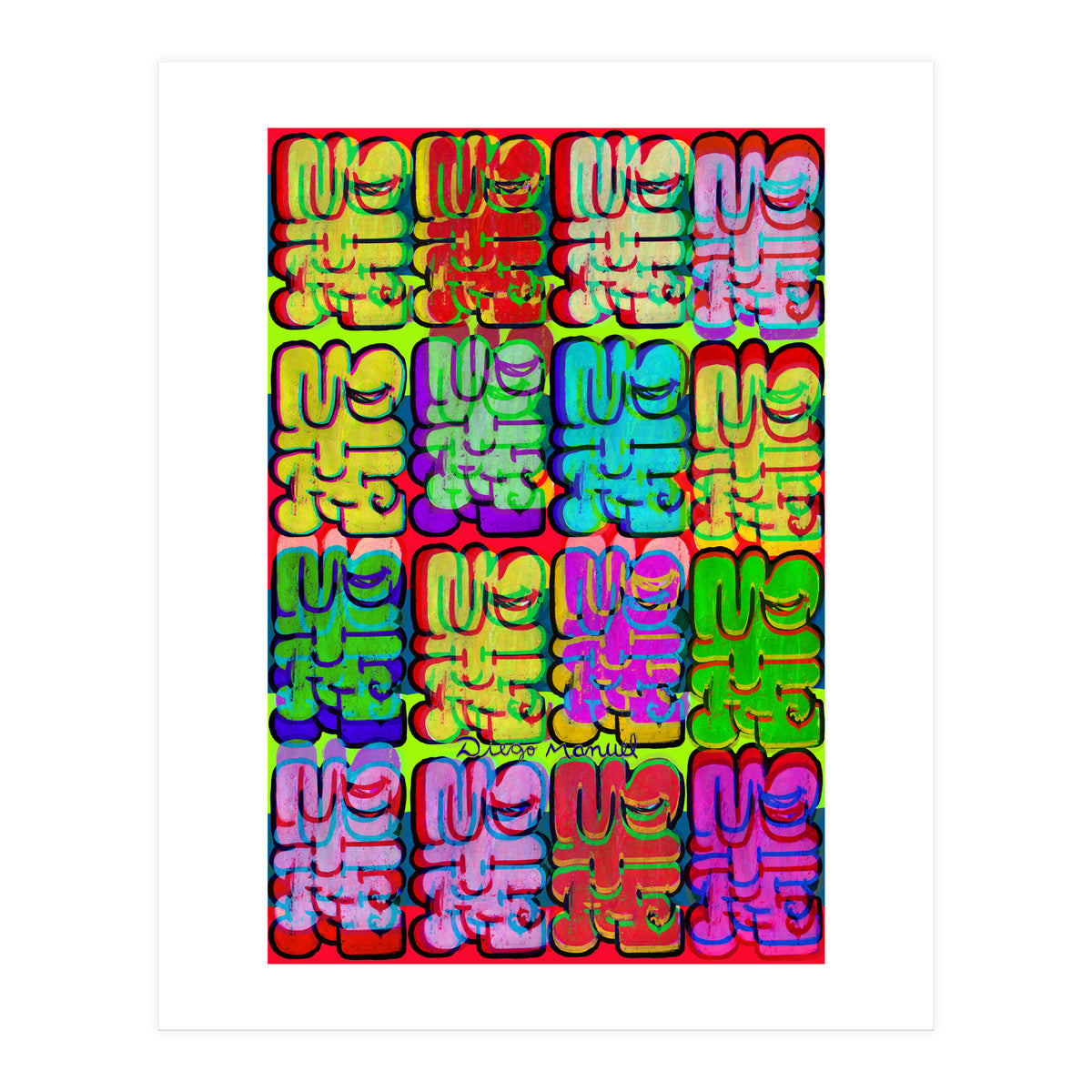 Graffitis 2021 Tapiz 121 (Print Only)