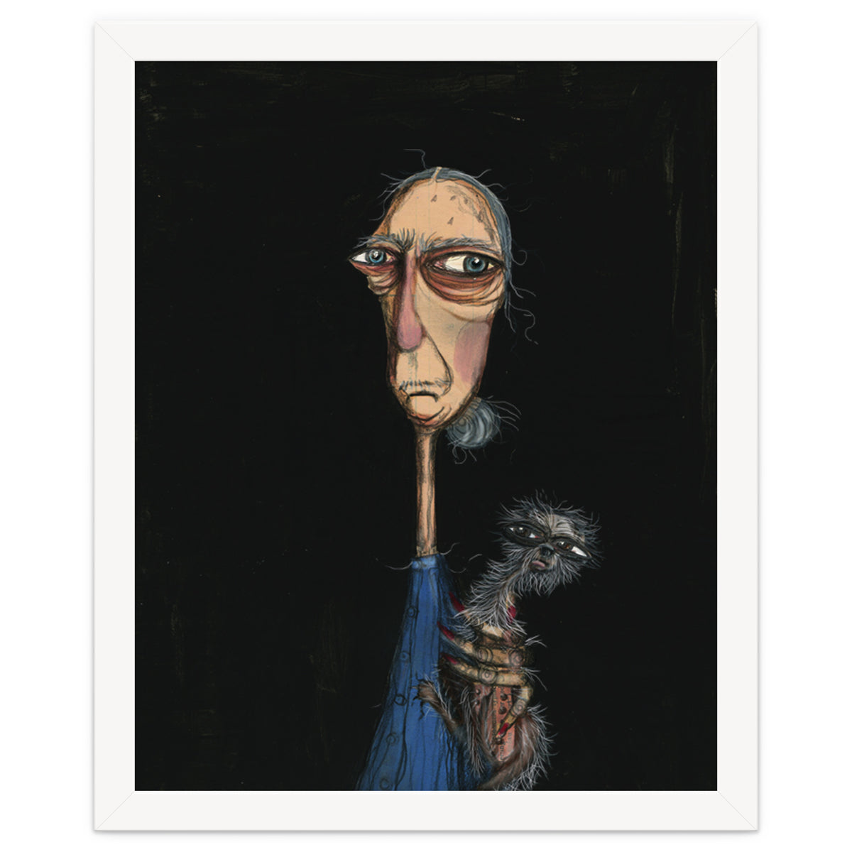 Woman Holding A Chihuahua