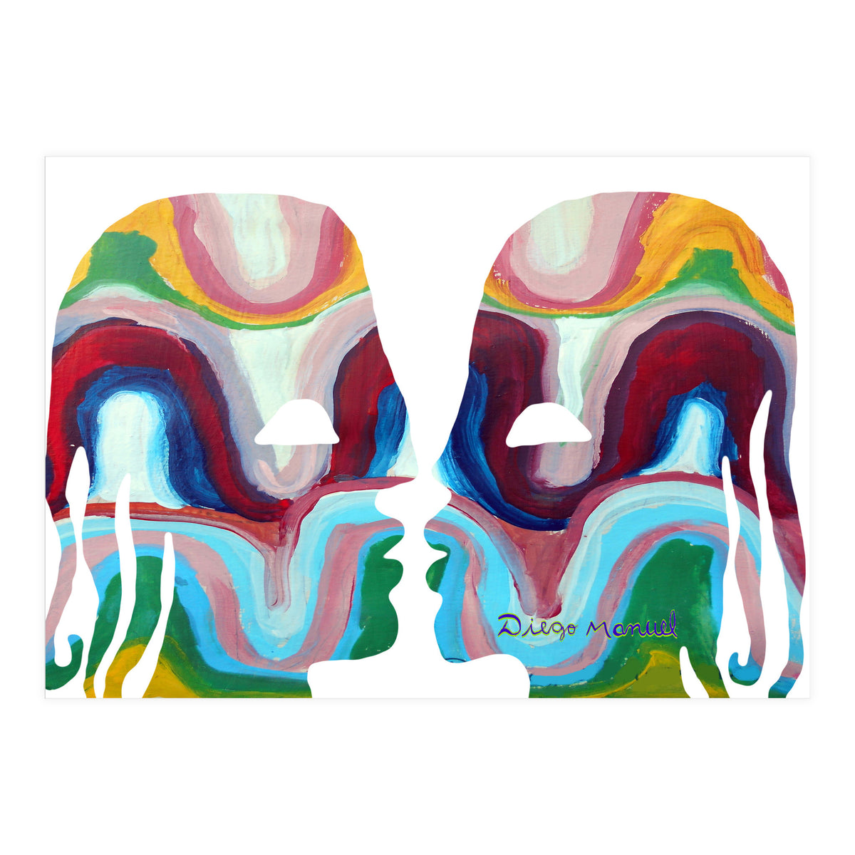 Abstracto Pop Nuevo 6  (Print Only)