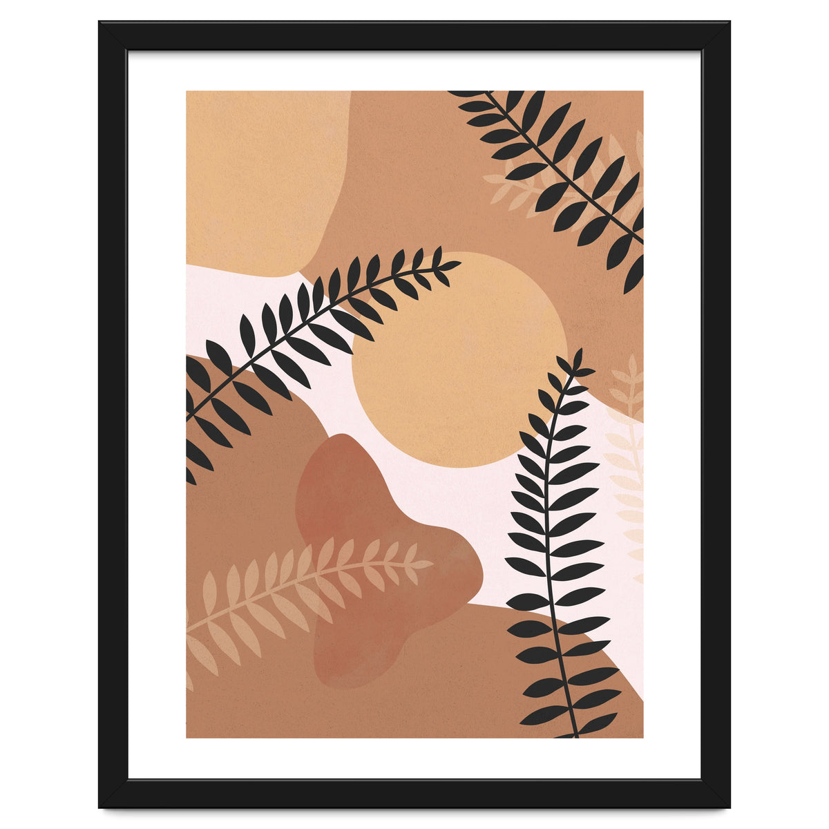 Boho Fern Leaves