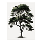 Tree Minimalist Watercolor (Print Only) thumbnail