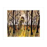 Monster in the woods (Print Only) thumbnail
