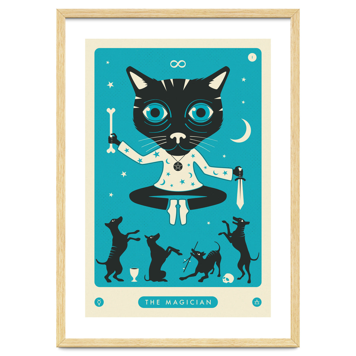 TAROT CARD CAT: THE MAGICIAN