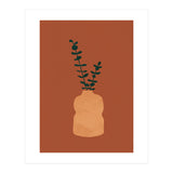 Terracotta Earth Tones Wall Decor Pottery Plant II (Print Only) thumbnail