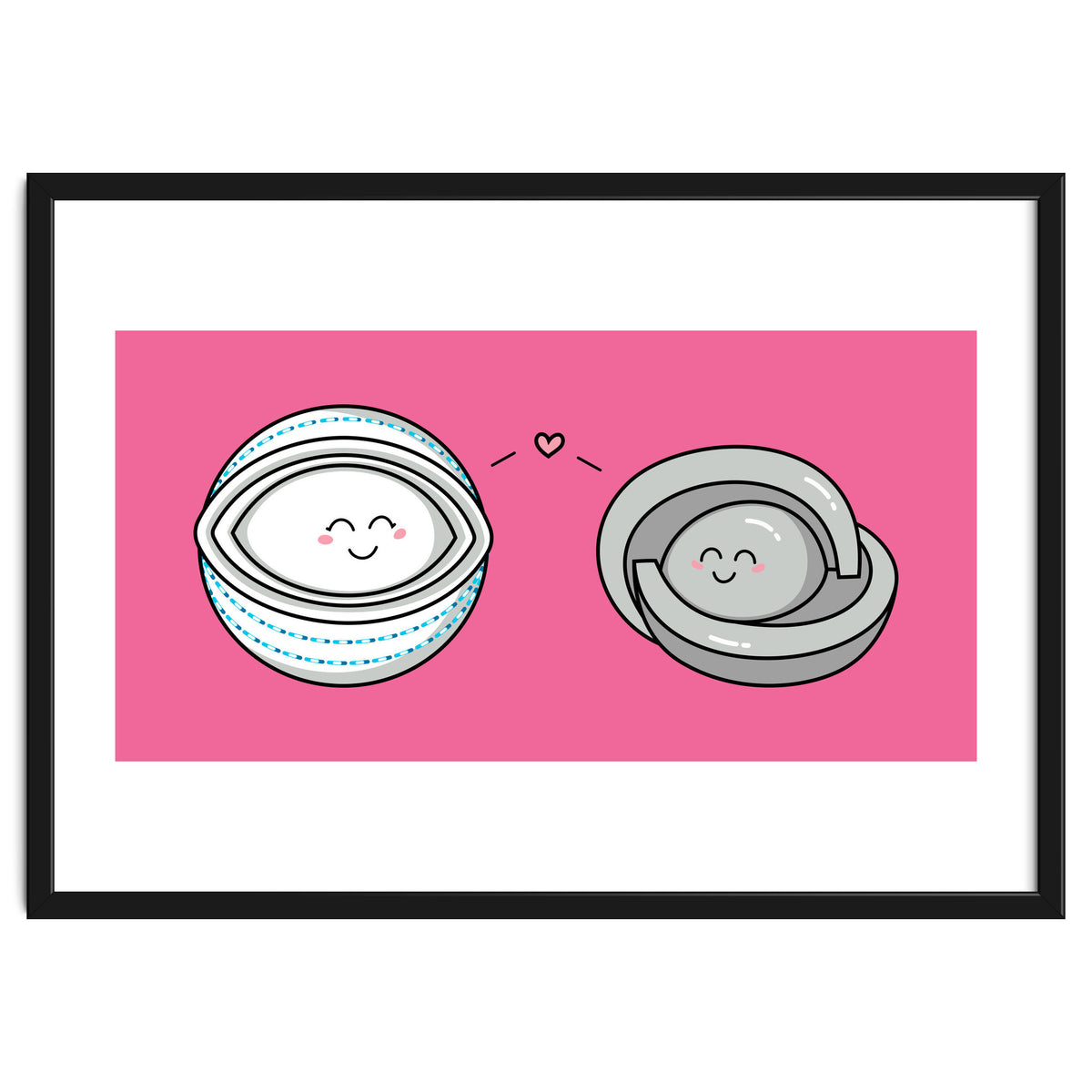 Kawaii Cute Timeless Mothership and Lifeboat Time Machines