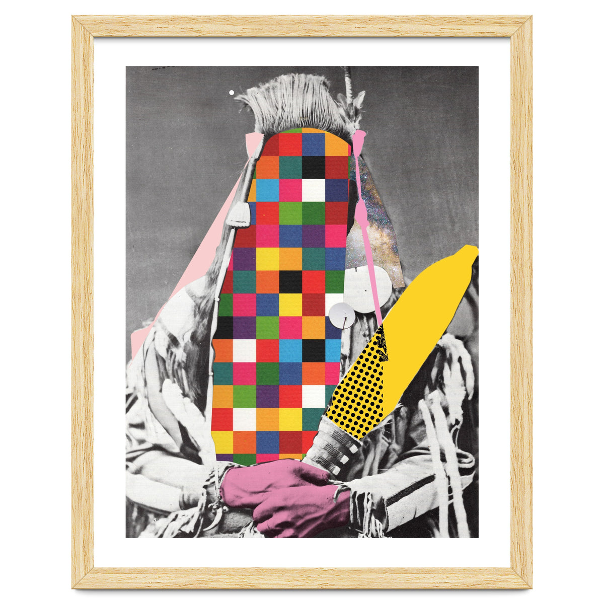 Musterhafte Quadratur Eines Indianers