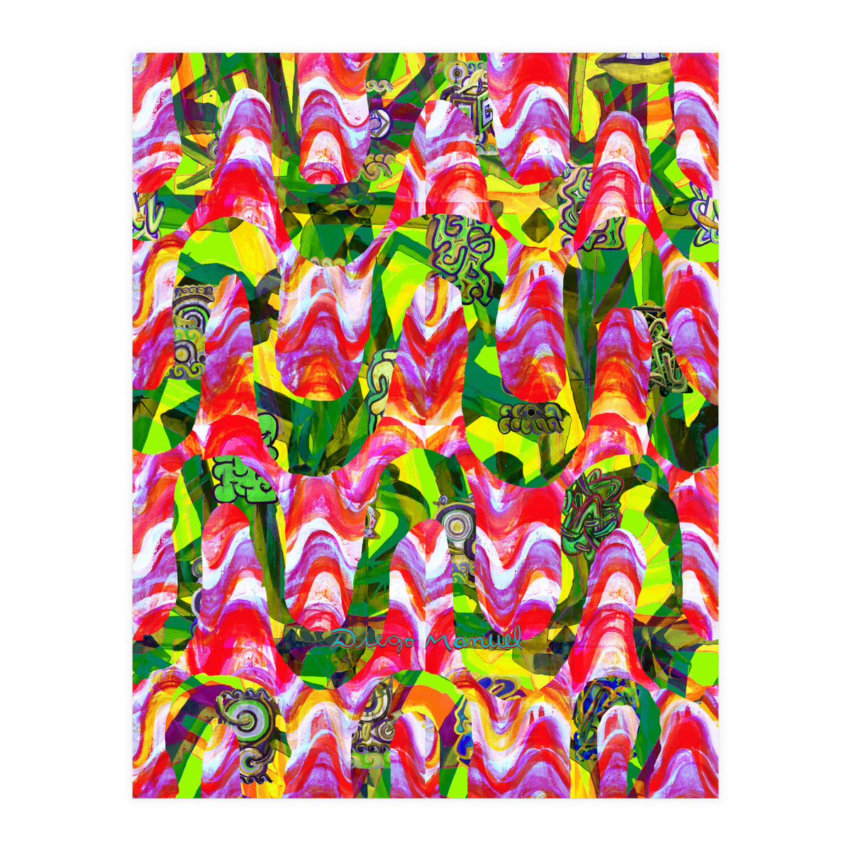 Pop Abstract 17 (Print Only)