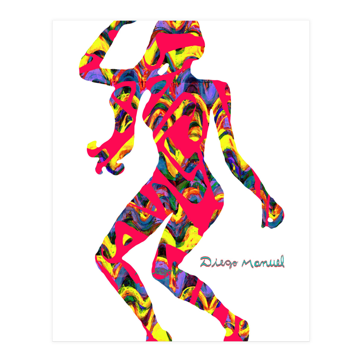 Dance Girl B 2  (Print Only)