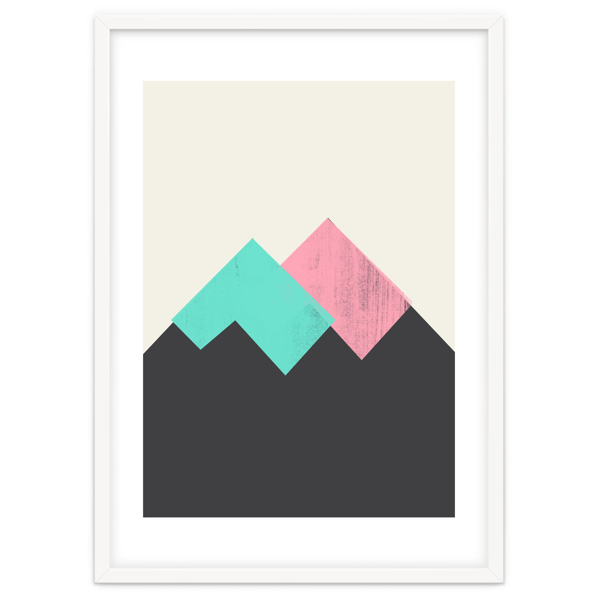 Pastel Mountains I