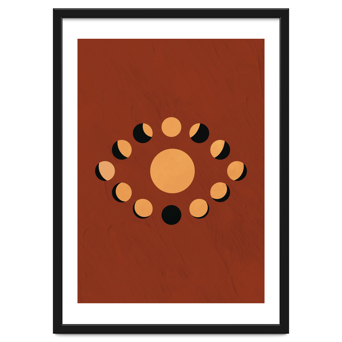 Lunar Eclipse Moon Illustration