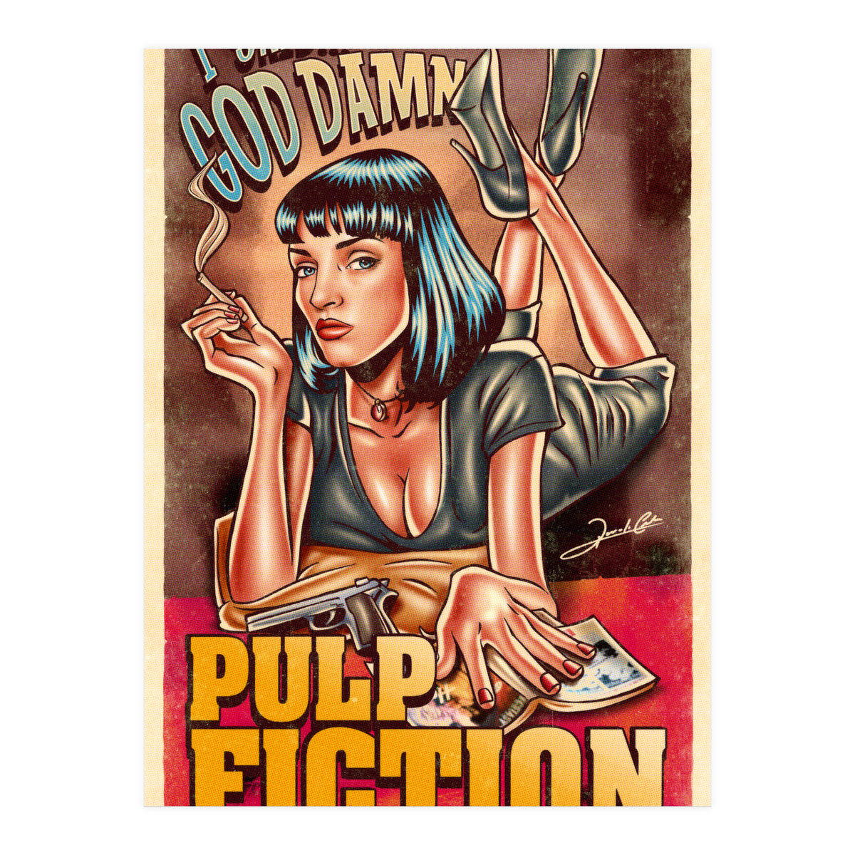 I Said God Damn (Print Only)