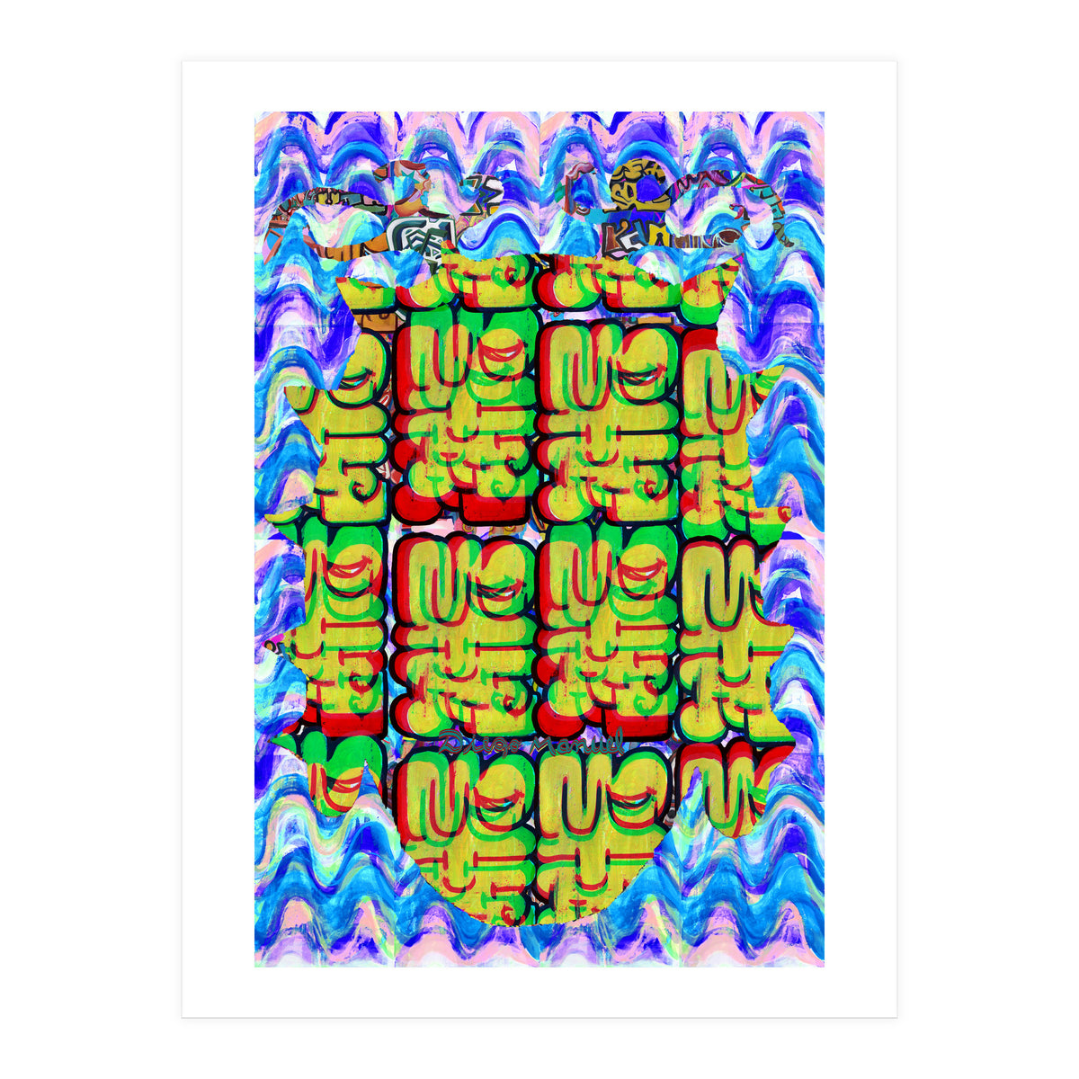 Graffiti Digital 9 (Print Only)