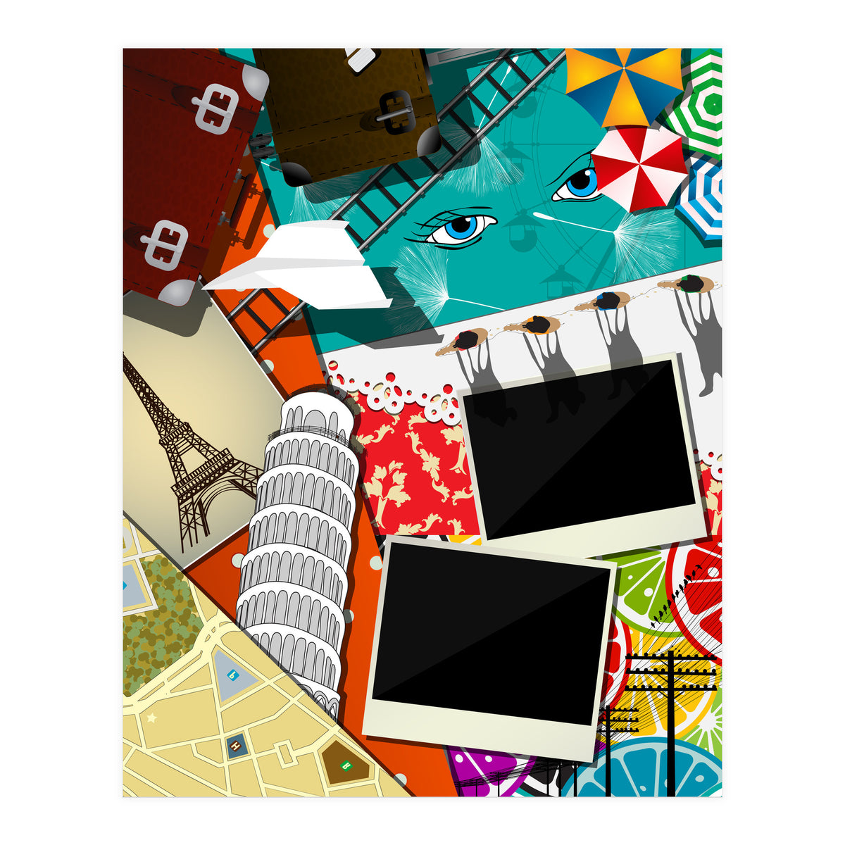 Travel Collage (Print Only)