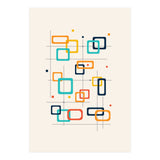 Mid Century Modern Geometry 016  (Print Only) thumbnail