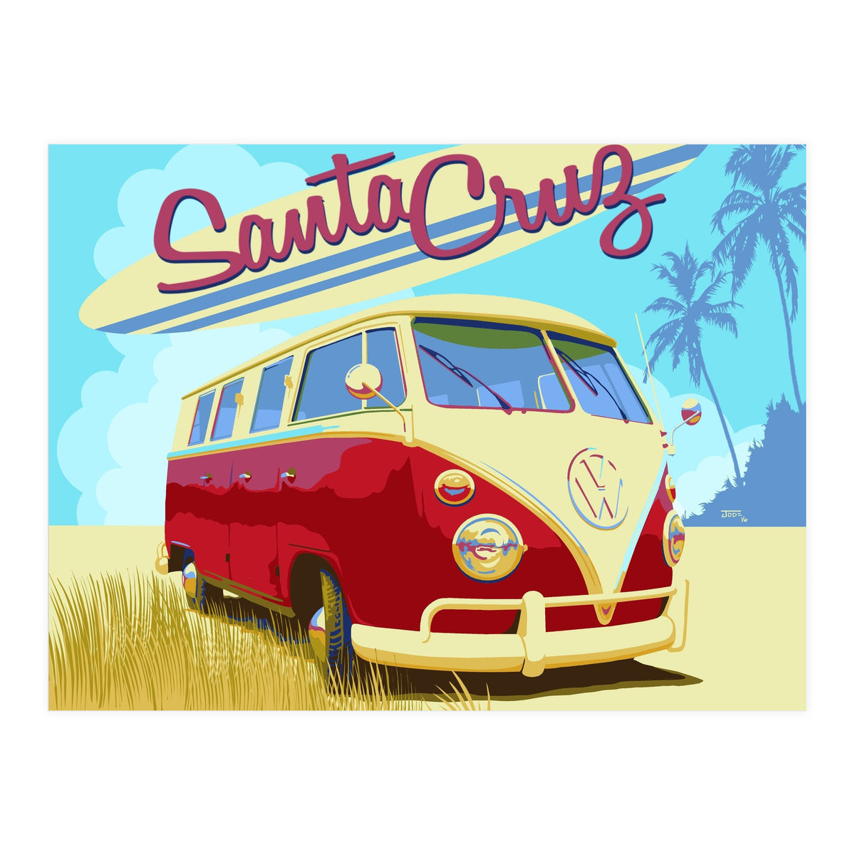 Santa Cruz California (Print Only)