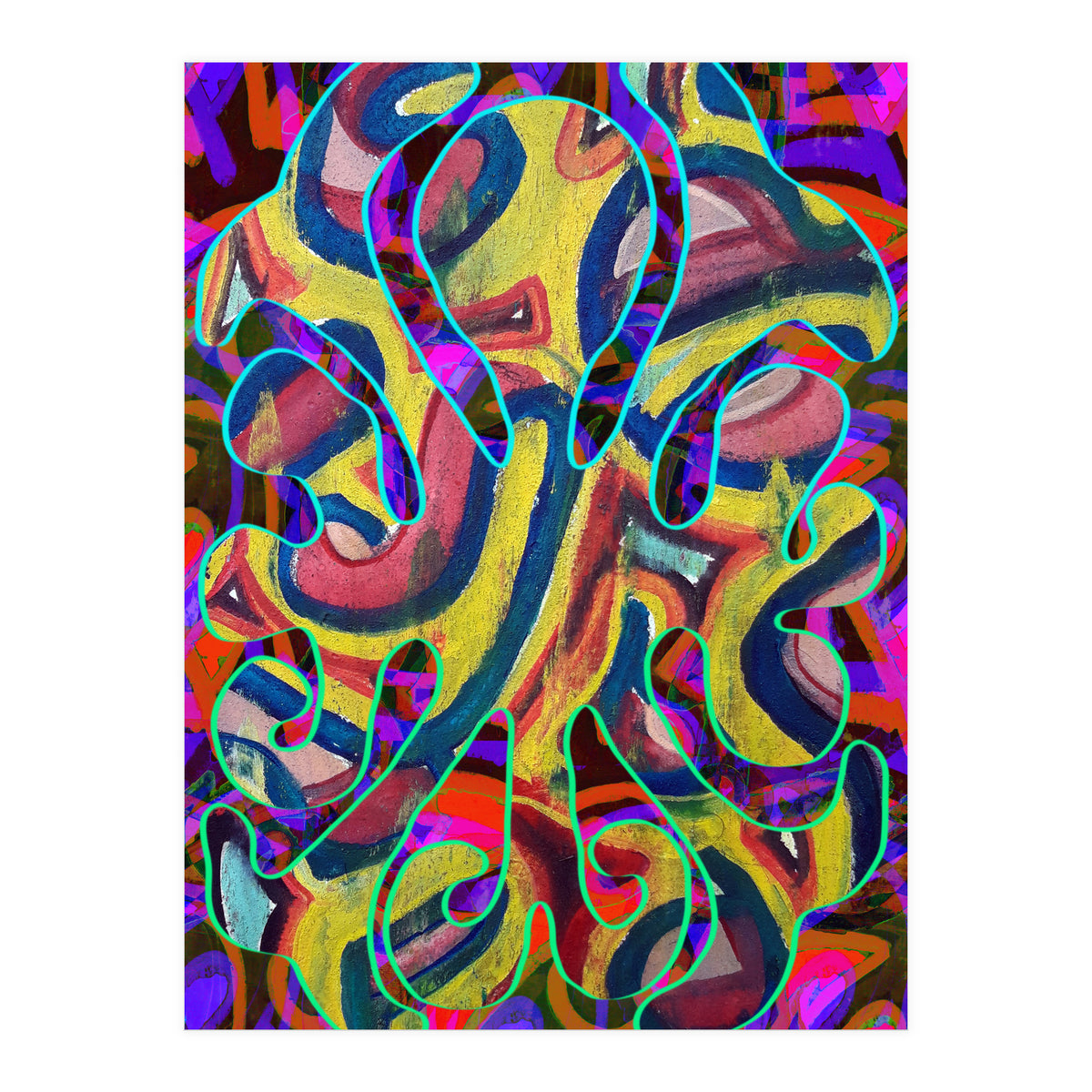 Pop Abstract 2023 Tapiz 52 (Print Only)