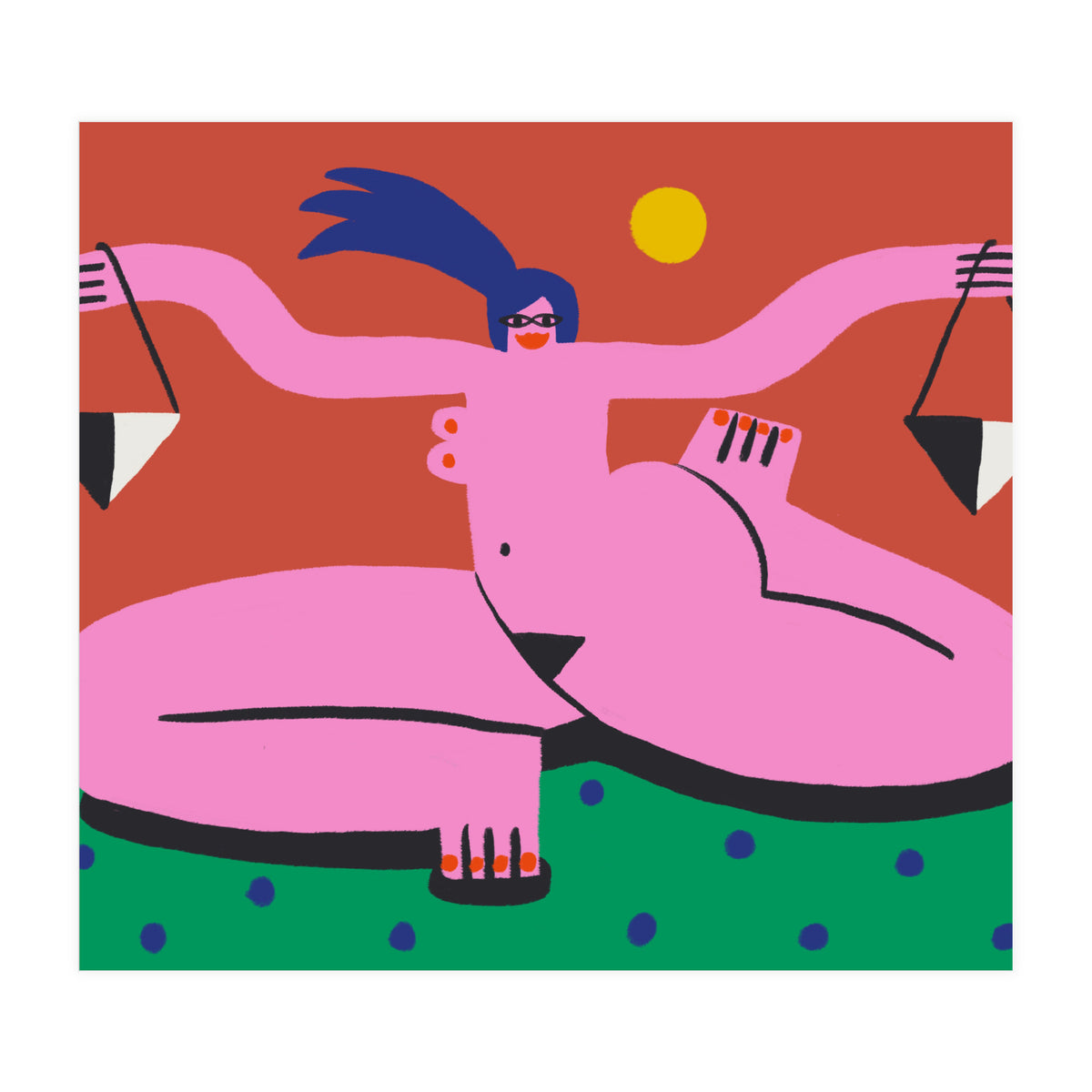 Harmony And Chill Libra (Print Only)