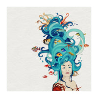 Rococo: The Mermaid (Print Only)