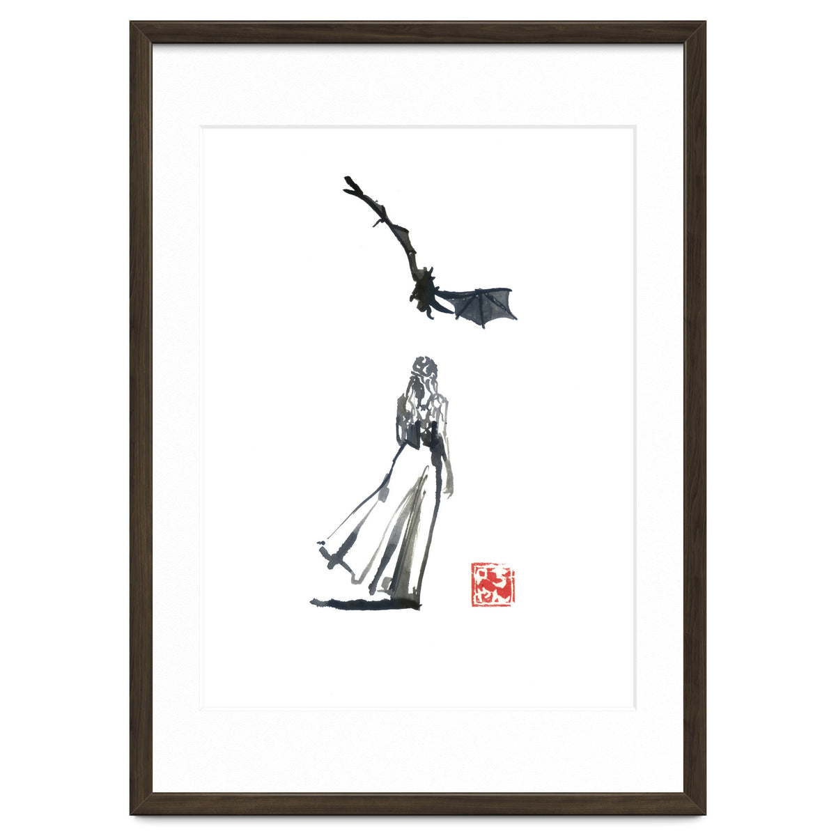 daenerys targaryen and the dragon