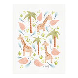 Jungle Giraffes | Pastel (Print Only) thumbnail