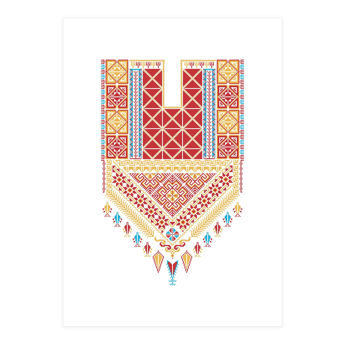 Tatreez Ornament 3 (Print Only)