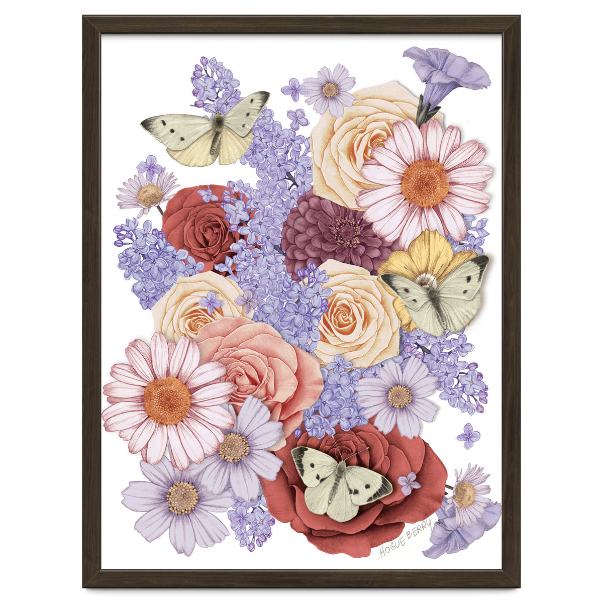 Flowers and Butterflies