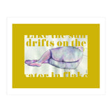 Like The Sun Drifts On The Water In Flakes (Print Only) thumbnail
