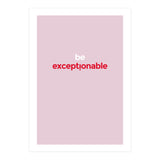 EXCEPTIONABLE (Print Only) thumbnail