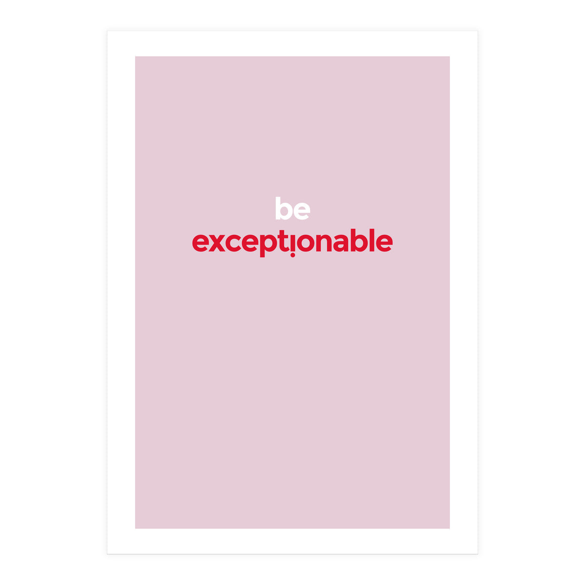 EXCEPTIONABLE (Print Only)