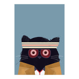 Doozal Cat Tenenbaum (Print Only) thumbnail