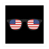 4th Of July, USA Glasses. (Print Only) thumbnail