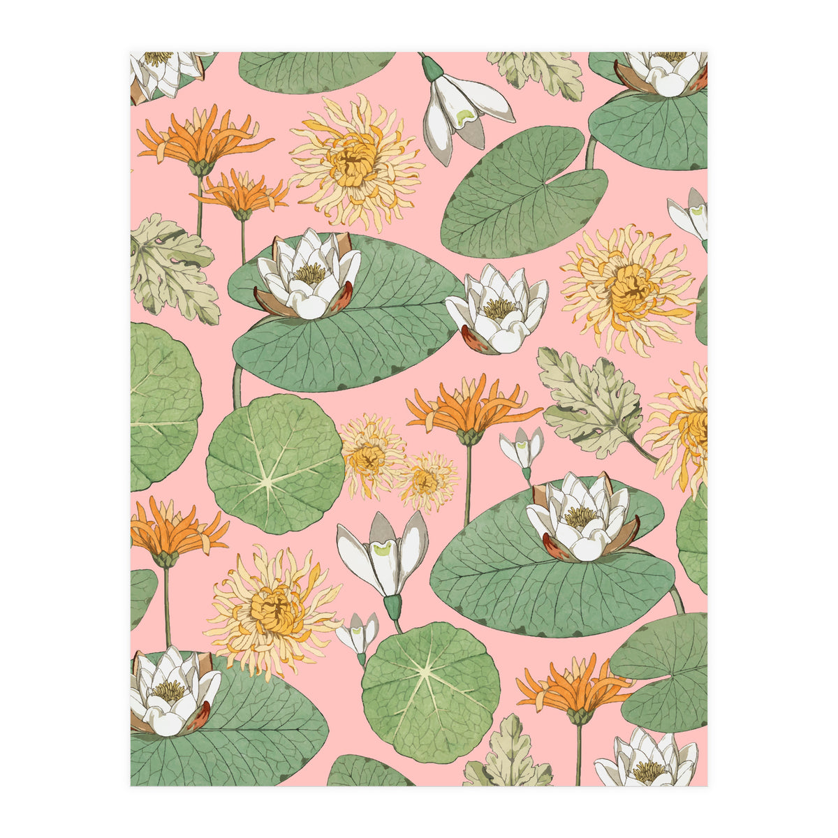 Vintage Royal Gardens (Print Only)