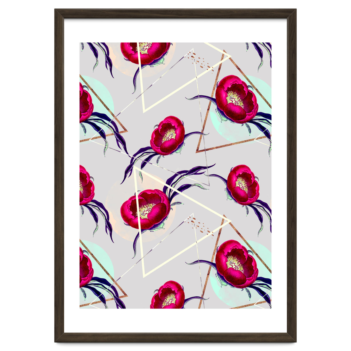 Flowery blooming with geometric II