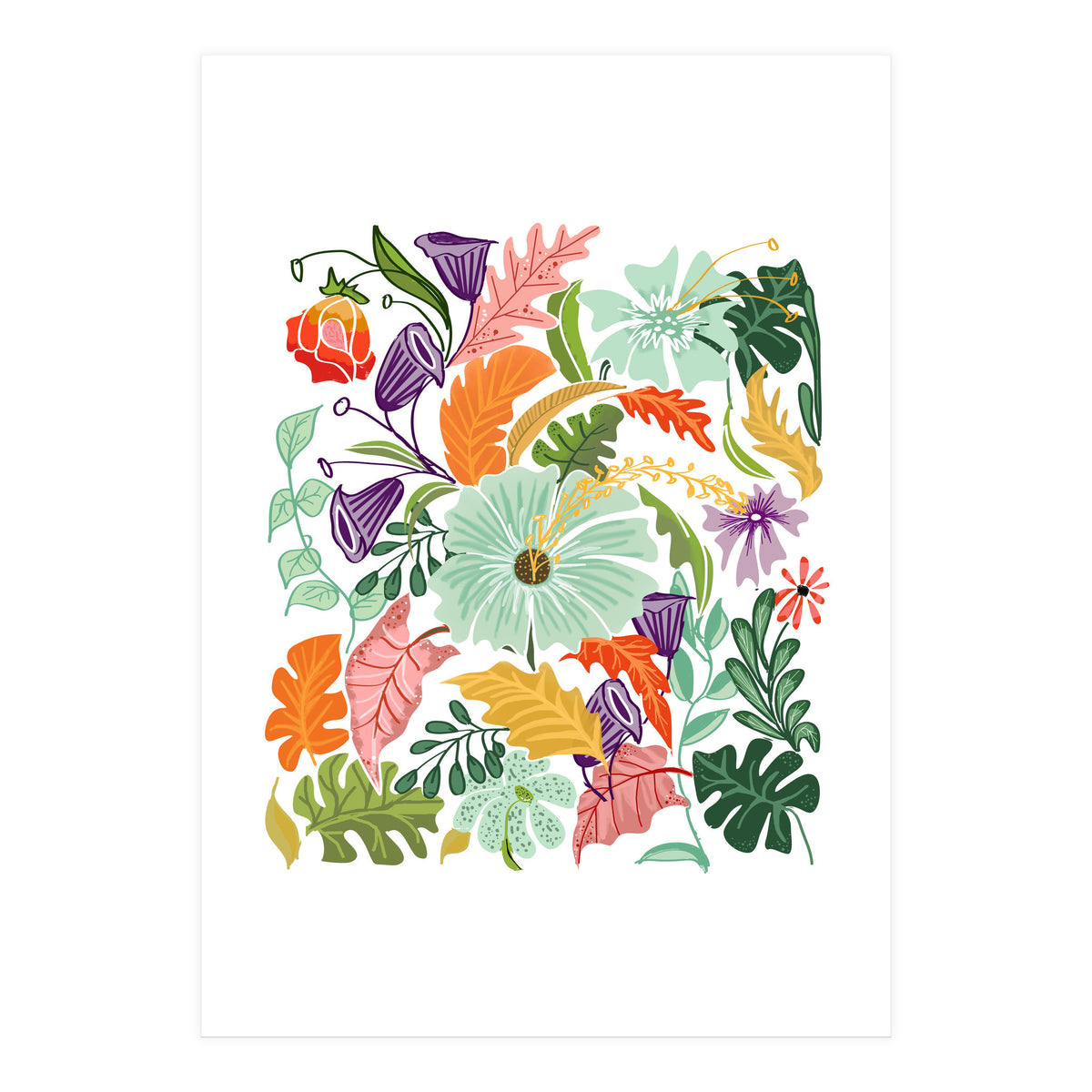 Hello Tropical (Print Only)