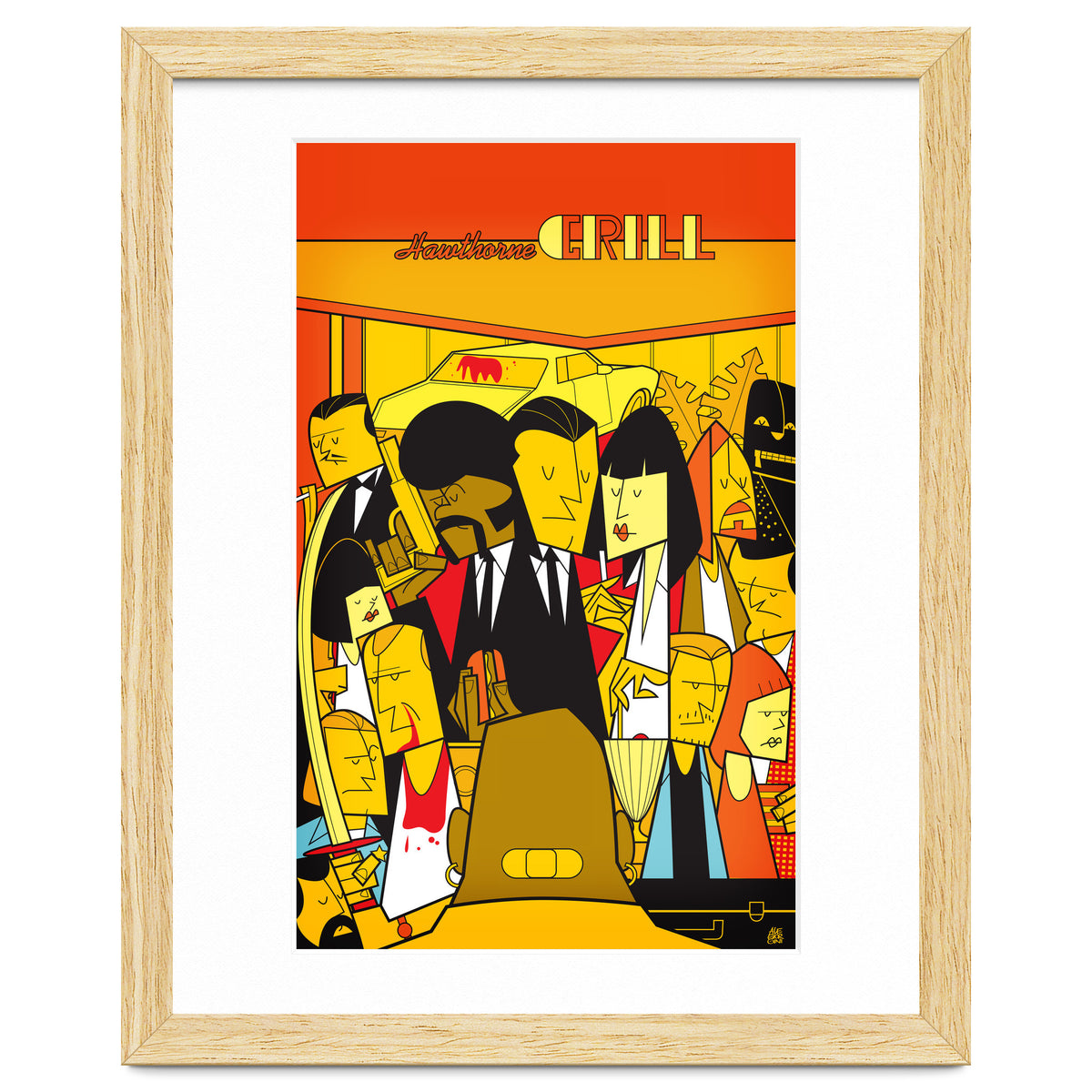 Pulp Fiction Alternative Movie Poster