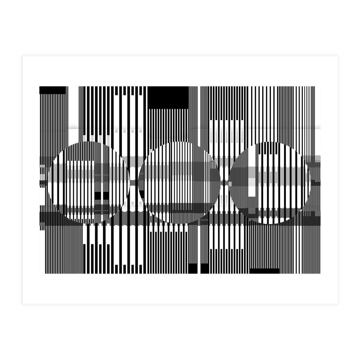 Glitch Global III Serie Urban Nature (Print Only)