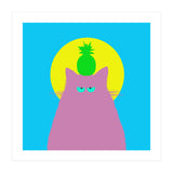 Tropical Lilac Cat  (Print Only) thumbnail