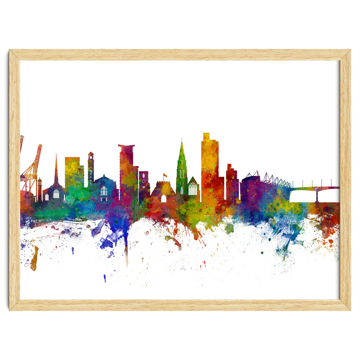 Southampton England Skyline