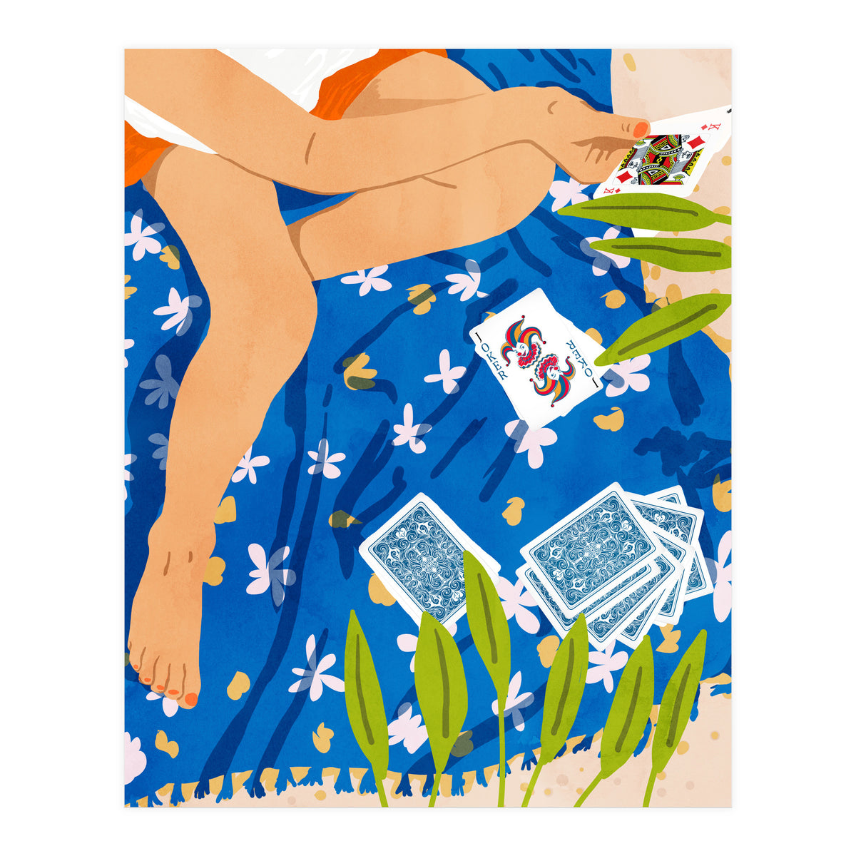 The Hand You Are Dealt Is Determinism, The Way You Play It Is Free Will (Print Only)