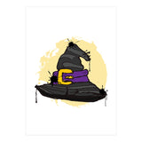 Grey Witch Hat Sketch (Print Only) thumbnail