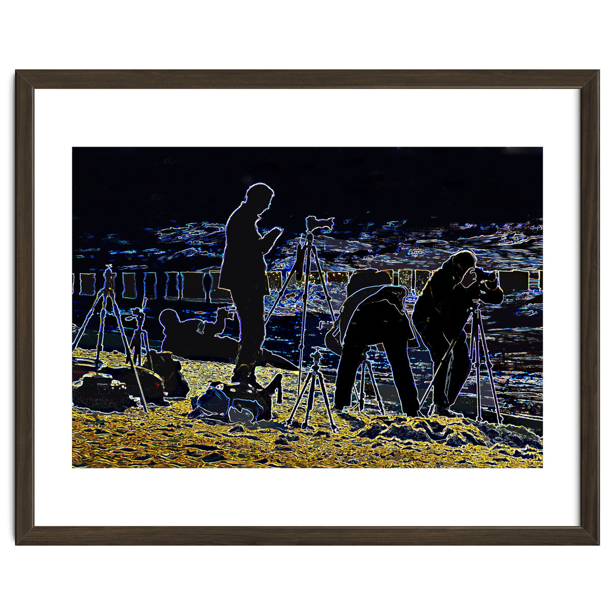 Photographers at the beach