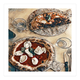 Pizza And Calzone (Print Only) thumbnail