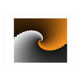 Orange Spiral Wings (Print Only) thumbnail
